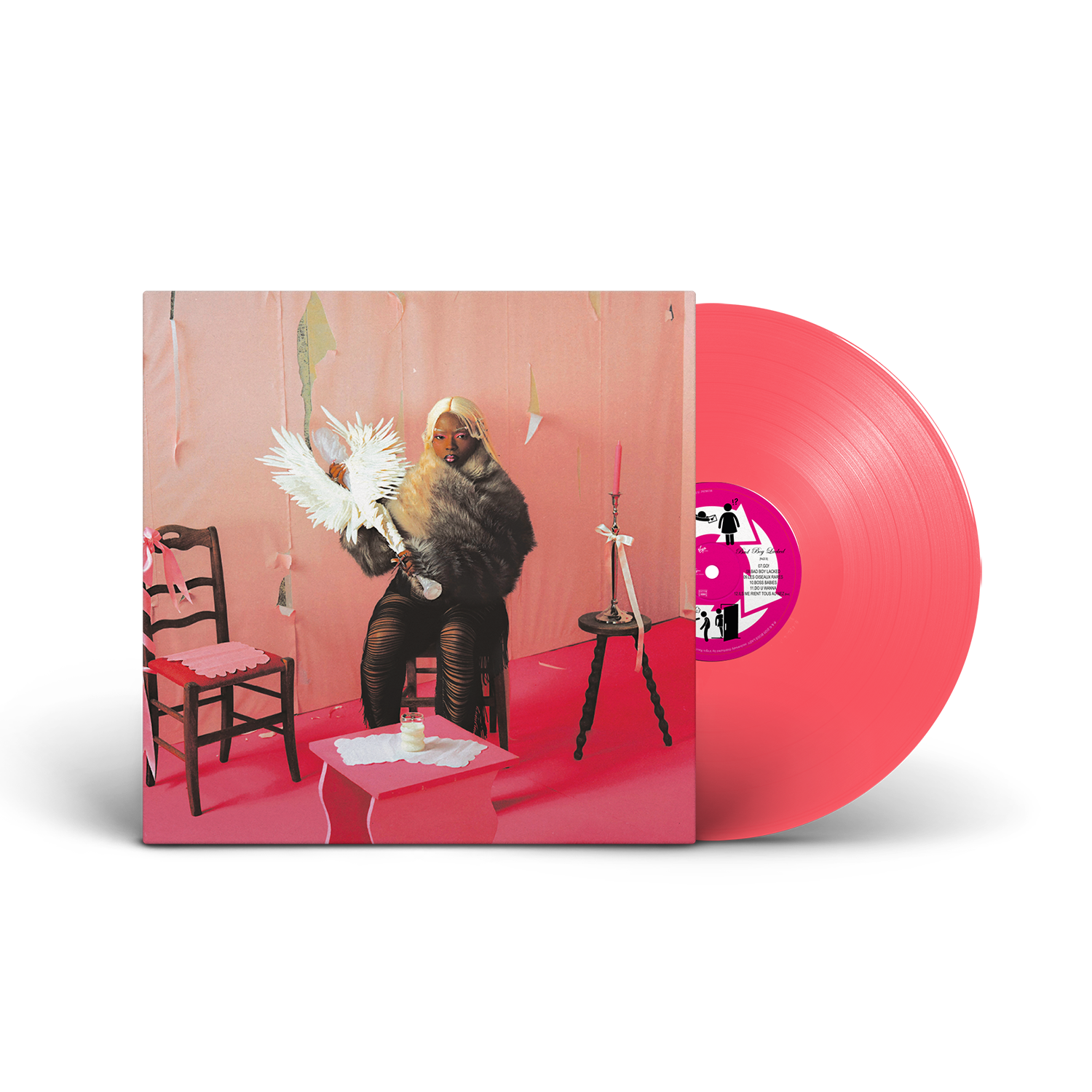 VINYLE COULEUR - BAD BOY LACKED